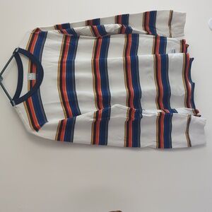 Adidas striped knit long sleeve